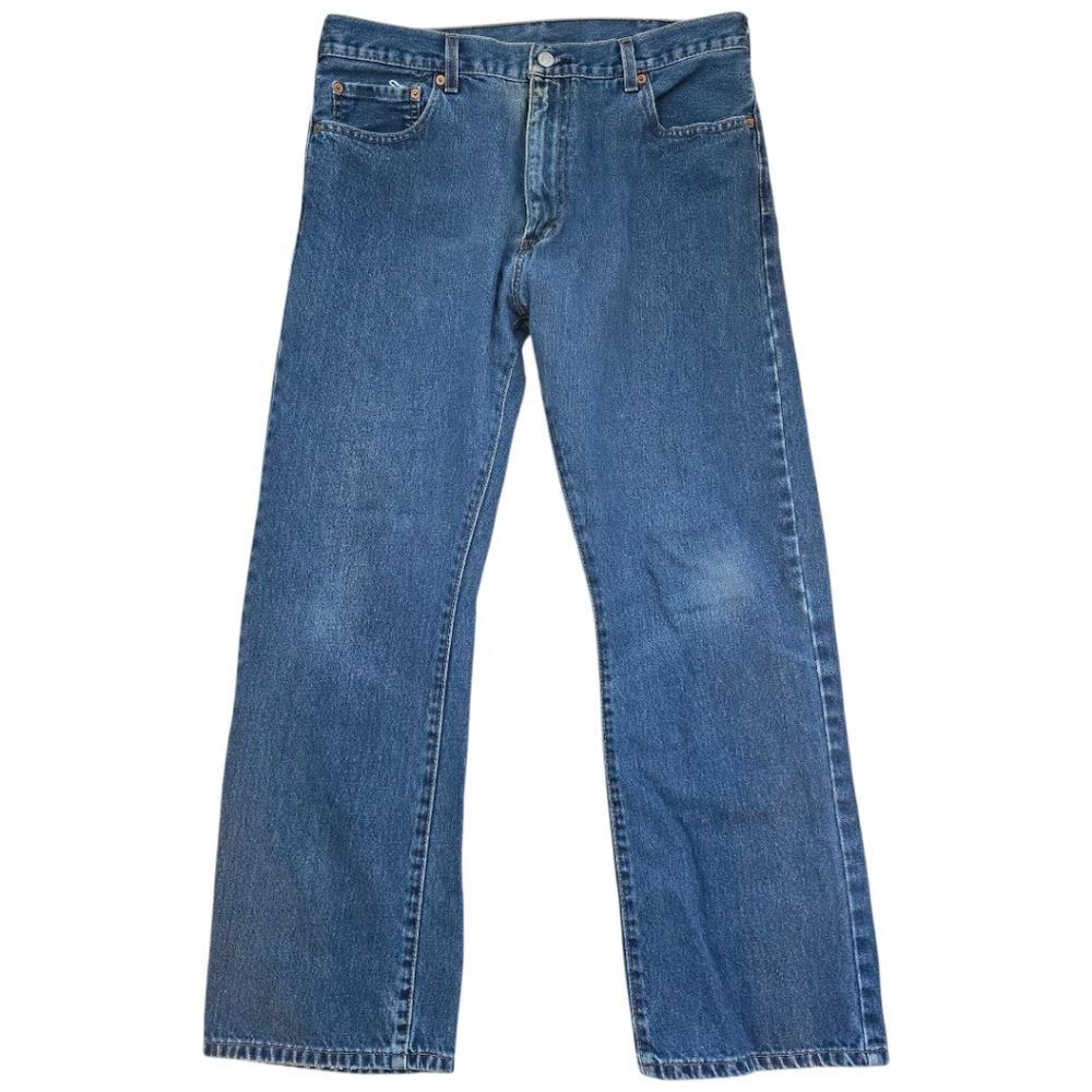 Men's Levi's 517 Bootcut Jeans 36x30 Medium Wash Denim Classic Cotton Western